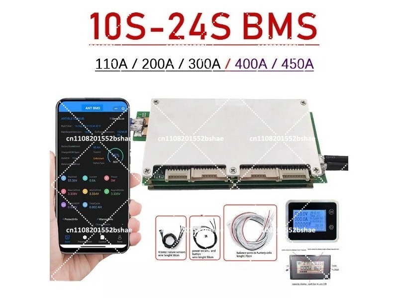 Scheda di Protezione Batteria  - Smart Bms 24S 200A Bluetooth Lifepo4 recensione e prezzo