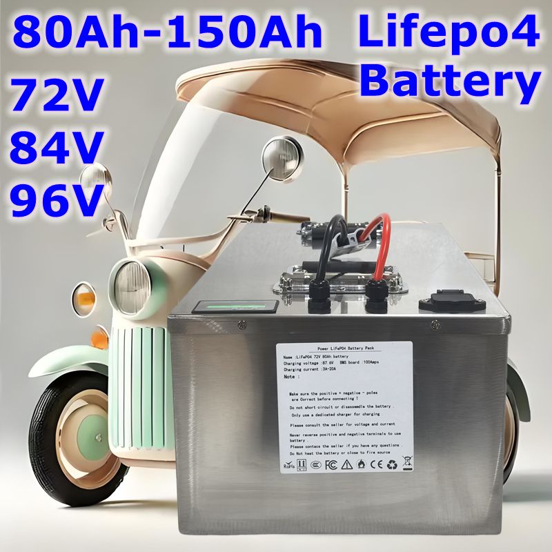 Batteria LIFEPO4 72V 84V 96V 8 - Lifepo4 72V 100Ah Battery Pack Ev recensione e prezzo