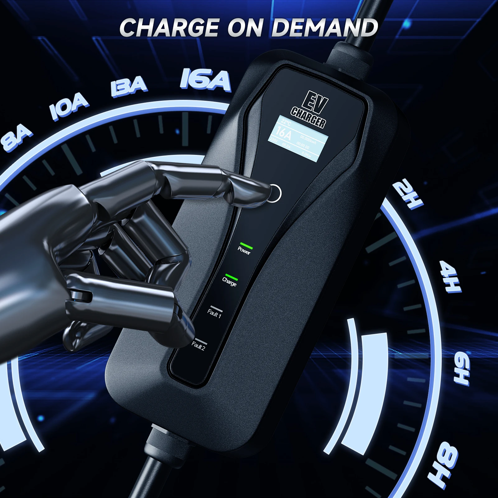 Caricatore EV 11KW 16A Tipo 2  - Type 2 Portable Ev Charger 11Kw Cee recensione e prezzo